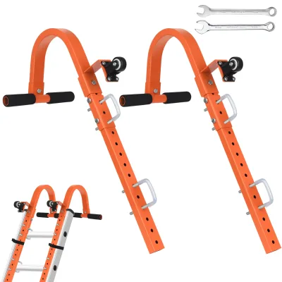 Ladder Roof Hook with Wheel Ladder Hooks for Roof Ridge