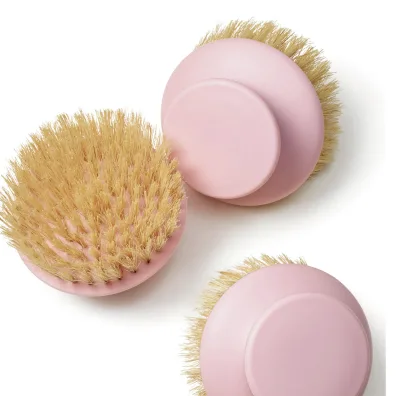 Custom Logo Eco-Friendly Natural Wooden Silicon Hairbrushes with Soft Massage Eco-friendly Hair Care Brushes