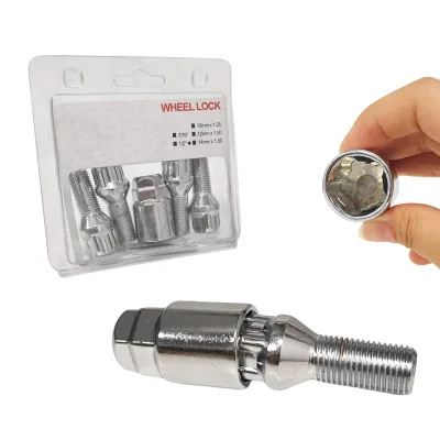 Hot Sale Car Wheel Nut Anti-Theft Bolts with Special Key Socket