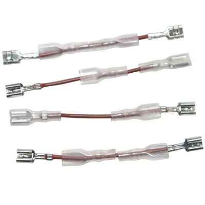 Wholesale 110/187/250 2.8mm 4.8mm 6.3mm Spade Fork Terminal Wire Harness
