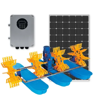 China Solar Aerator 4 Impeller 1.5Kw 380V Solar Powered Aerator Oxygen with Factory Price and High Quality