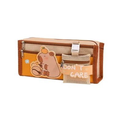 Large Capacity Stationery Bag Ins Style Niche Student Boy High Aesthetic Filth Resistant Stationery Box Women's Panda Pen Bag