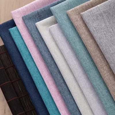 Hemp Cloth Plain Dyed Eco-friendly High-quality Modern Sofa Cover 90*120cm Protective for Home Hotel Office Use Customizable