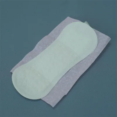 Free Sample Wholesale High Absorption Disposable 155mm Panty Liner Customized Biodegradable Sanitary Pads