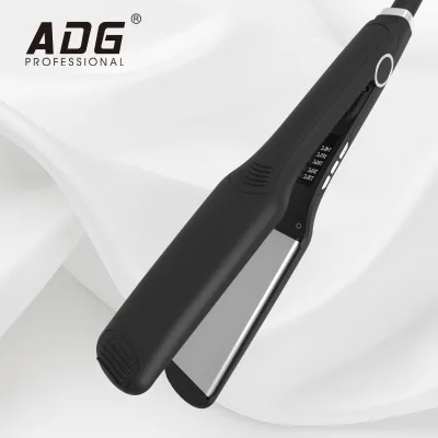 Hot Sale 1.75 Inch Wide Hair Straightener Titanium Flat Iron Dual Voltage Ceramic Hair Straightener