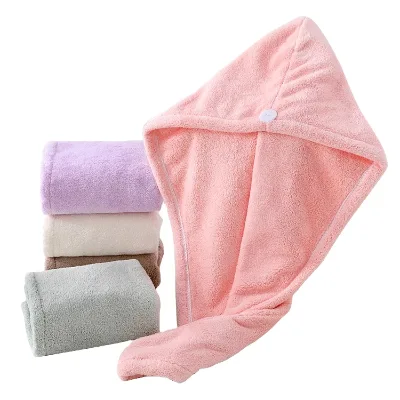 Super Absorbent Quick Dry Hair Towel Wrapped Bath Hair Dryer Towel Microfiber Hair Towel