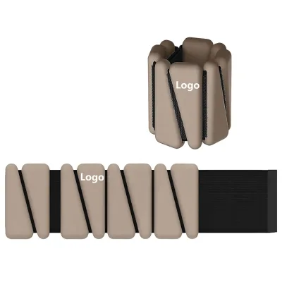 High Quality Colorful Adjustable Silicone Weighted Bracelet and Wristband for Yoga & Fitness Ankle & Wrist Weights