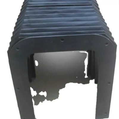 Linear Slide Flexible Accordion Flat Bellows Cover for Cnc