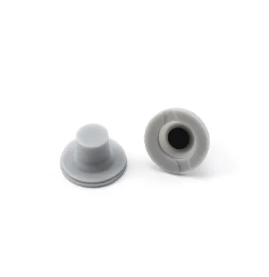 Single Silicone Rubber Buttons Silicon Rubber Keypads with Carbon Pill