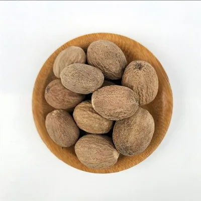 Chinese Factory Export Single Spices DryWhole Nutmegs Brown Color Dried Nutmeg