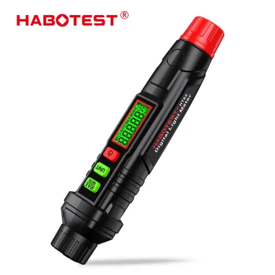 HT63 High Precision Digital Illuminometer Customizable OEM & ODM Support ABS Material Manufacturer's Digital Light Meter