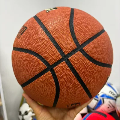 Custom Logo Official Size 5/7/9 Basketball Made of Moisture-Absorbent PU