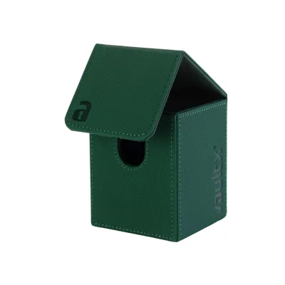 Hand Held Mini Pu Card Deck Box Magnet Snap Lock Hold Less Bulky Sleeved Cards Picnic Outdoor Table Game Carry case