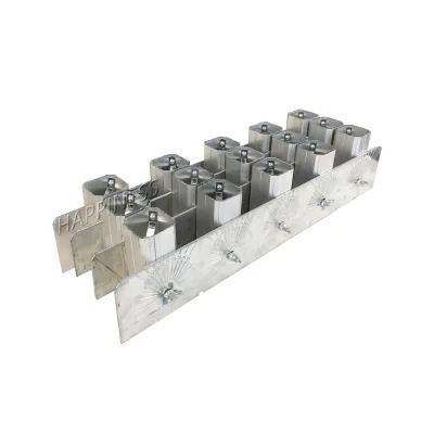 HAPPINESS Fire Writing Square Fireworks Rack Fireworks 1.2 Inch Rack Single Shot Rack 15 Shots (5*3 Shots) Letter Fireworks