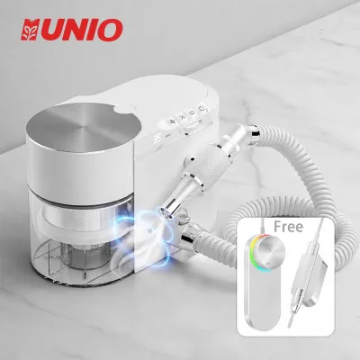 2026 New Low Noise 200W 2-in-1 Manicure Tool Nail Drill Machine Electric Nail File With Dust Collector for Salon Use
