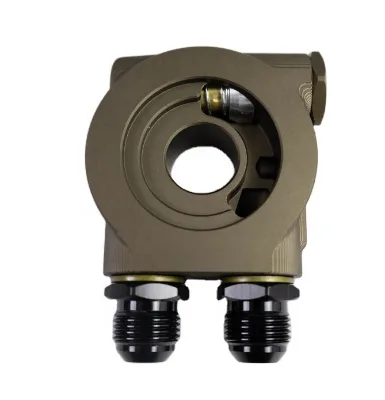 Auto Cooling System Oil Cooler Kit Aluminum Adapter