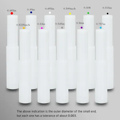 Factory Price Wholesale Custom Universal White Plastic Various Sizes Optional Workshop Club Extension Golf Ferrules