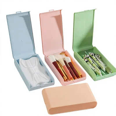 Pencil case Manufacturing Support Custom with logo Trendy Yiwu Multi Functional Pencil case pp Eco Friendly Yellow Pencil case
