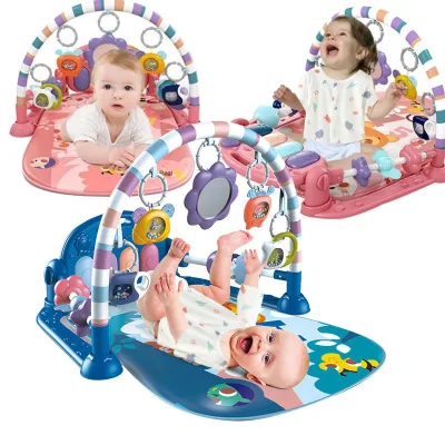Kick N Play Piano Activity Gym Baby Play Mat with Piano Keyboard for Infants & Toddlers Play