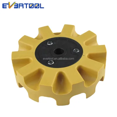 EVERTOOL Abrasive Tools Rubber Eraser Wheel With Replaceable Flange Decal Remover for Car Vinyl Wrap Sticker Adhesive Residue