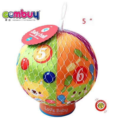 Infant Newborn Play Soft Cotton Activity Toy Baby Ball Toddler Rattle