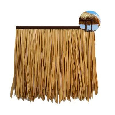 Modern  Synthetic Thatch Plain Roof Tiles PP Tiles Thatch Roofing for Hotel