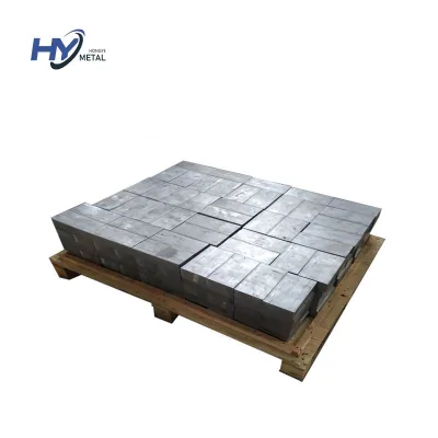 HONGYE 99.994% High Purity Lead Ingot Bulk Industrial Use Wooden Boxes Custom Weight From China
