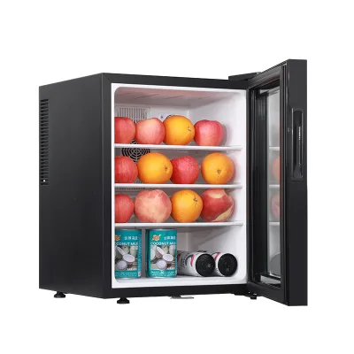 Refrigeration Lasting Cans Bottle Drink Mini Refrigerator caravan Beverage Single Door bar Small Fridge Light Freshness Refriger