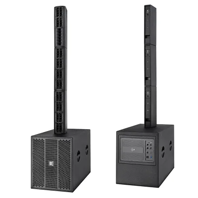 2024 New Design Waterproof Column Speaker Box Line Array System + 18 Inch Powerful Subwoofer