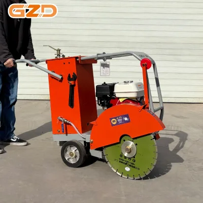 High-quality Portable Diesel-Powered Road Maintenance Machinery Asphalt Concrete Pavement Grooving Machine Cutter 0-180mm