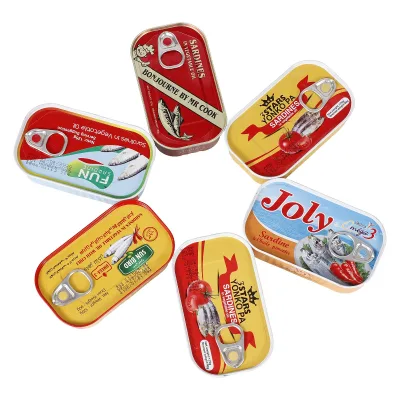 OEM Priority 125g Sardine in Oil BRC/IFS Certified Factory MOQ 1000CTN Canned Mackerel with Body Preservation Private Label