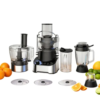Electric Multifunction Centrifugal Juicer Machine with Chopping & Reverse Functions for Household Use