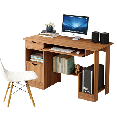 Office Desk Furniture Panel Wooden Computer Desk One Seater Table Staff Office Desk