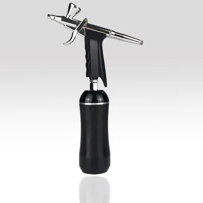 2 Speed Setting Rechargeable Gun Shape Portable Wireless Charging Airbrush Mini Tattoo Stencil Airbrush Air Compressor