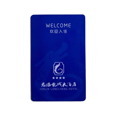 Smart Pvc Custom Printing 13.56mhz Classic EV1 Rfid Encrypted Nfc Hotel Key Card Access Control Card