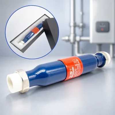 DN40 PPR Hot Melt Commercial Water Scale Inhibitor & Water Softeners for Municipal Water Heating Equipment In-Line Installation