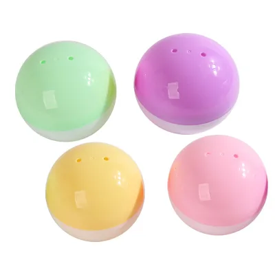 Wholesale Big Size Macaron Color Round Shell 10cm Diameter Sueprised Machine Doll Egg Shell Capsule Toy Ball