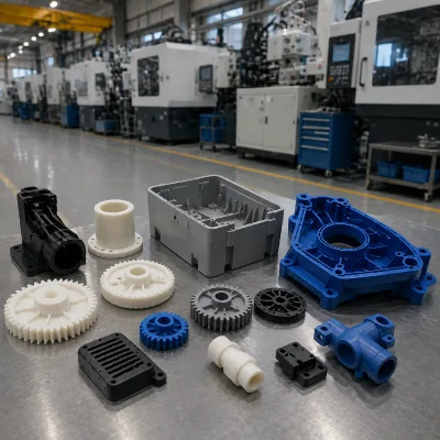 Custom Plastic Injection Molded Parts PA PA66 TPE TPU POM PVC PS PET LDPE PPS TPV Manufacturer