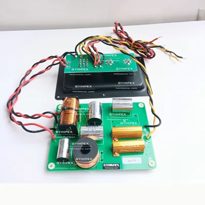 Crossover Divider for Long Throw Professional Audio Loudspeakers 2x12 Inch Low Frequency Speaker Driver 4 Inch Speaker Driver