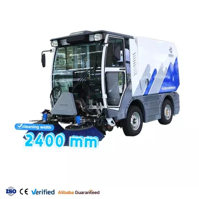 Multi-functional Road Sweeper Open Vision Comfortable Driving Safe Driving Simple Operation Strong Power Excellent Performance