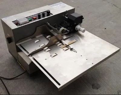 Continuous Manufacture Date Printing Machine to Print on Plastic Bag