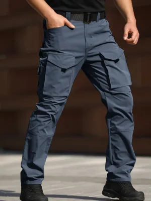 Wholesale militaire combat work trouser casual multi pocket decorate men tactical cargo pant waterproof pantalon kaki pour homme
