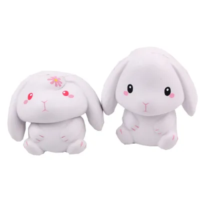 HUAYI Squishy Toys Slow Rising Rabbit PU Toys Anti Stress Squishy Squeeze Toys
