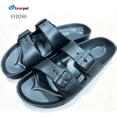 Unisex Men Women Fashion Anti-Slippery Waterproof Breathable Open Toe Light Cushioning Arch Support Slide Slippers Adjustable