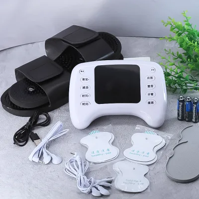Electric EMS Muscle Stimulator TENS Unit Electronic Pulse Physiotherapy Body Massager