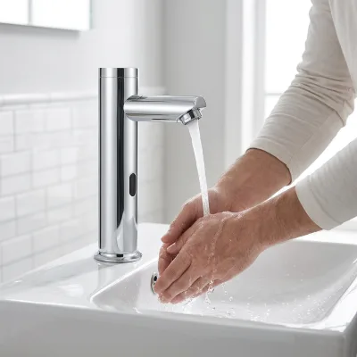 Sanitary Ware Single Handle Hand Wash Basin Faucet Modern Ceramic Bathroom Faucet