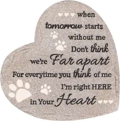 New Design Resin Pet Memorial Sculpture for Dogs and Cats Handmade with Customized Color