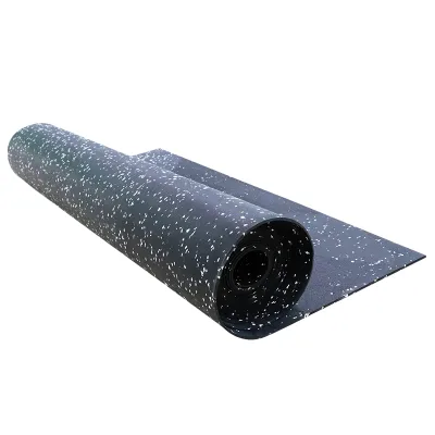 2mm Fire Resistant Anti Skid Fitness Rubber Thick Floor Gym Mats Rubber Flooring for Weights