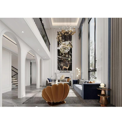 Classic Design 3D Rendering Design Service Mansion Modern Style Villa Interior Design