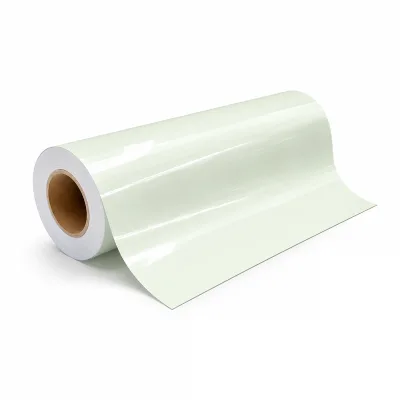 High Visibility Fluorescent Yellow Reflective Vinyl Film, Printable Photoluminescent Safety Sheeting for PPE & Workwear